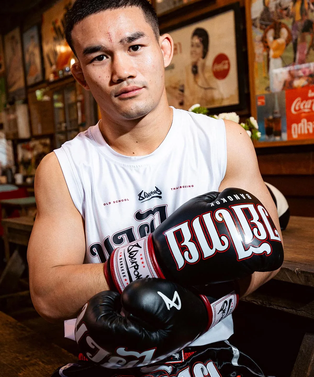 Gant De Boxe 8 Weapons Bangkok - Noir/Blanc - Image 8