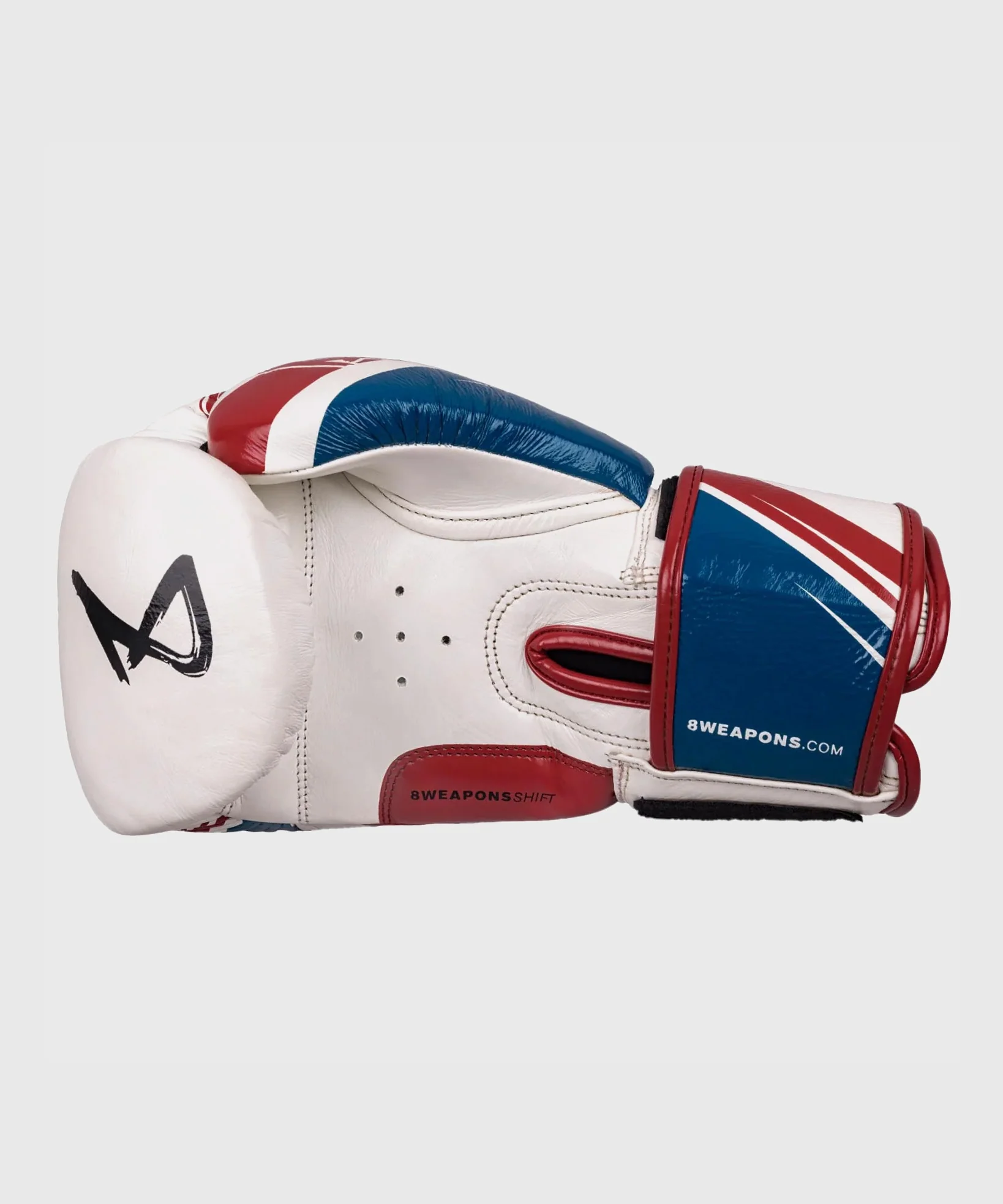 Gants de Boxe 8 Weapons Shift - Blanc/Bleu/Rouge - Image 6