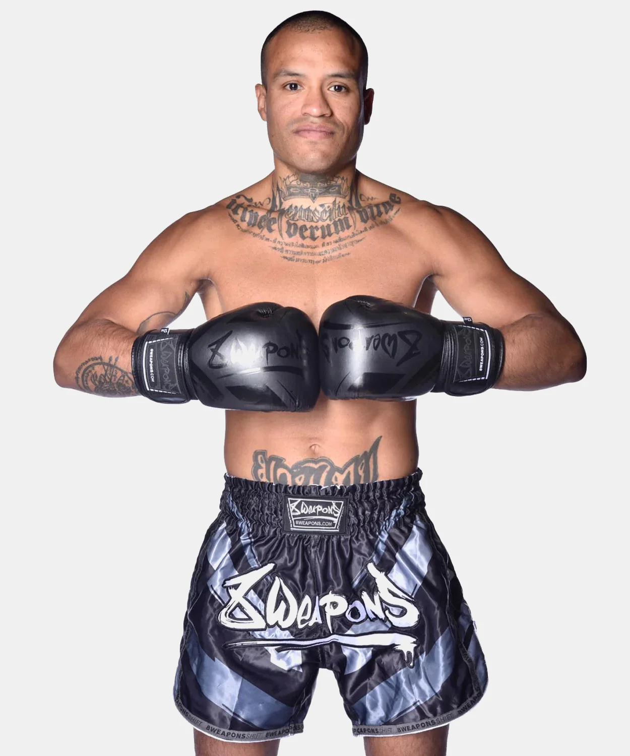 Gants de Boxe 8 Weapons Shift - Noir/Noir - Image 10