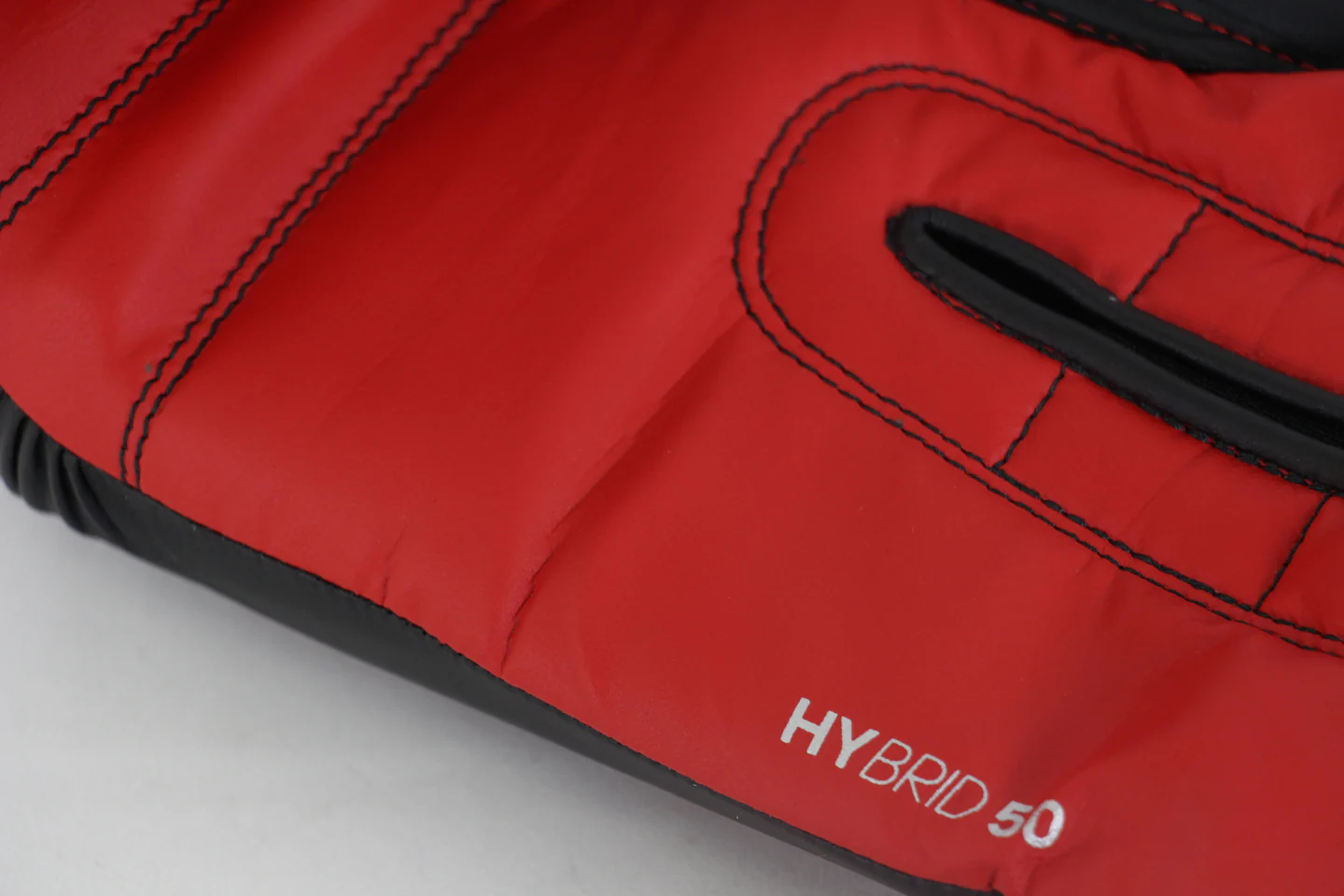 Gants de Boxe Adidas Hybrid 50 - Noir/Rouge - Image 8
