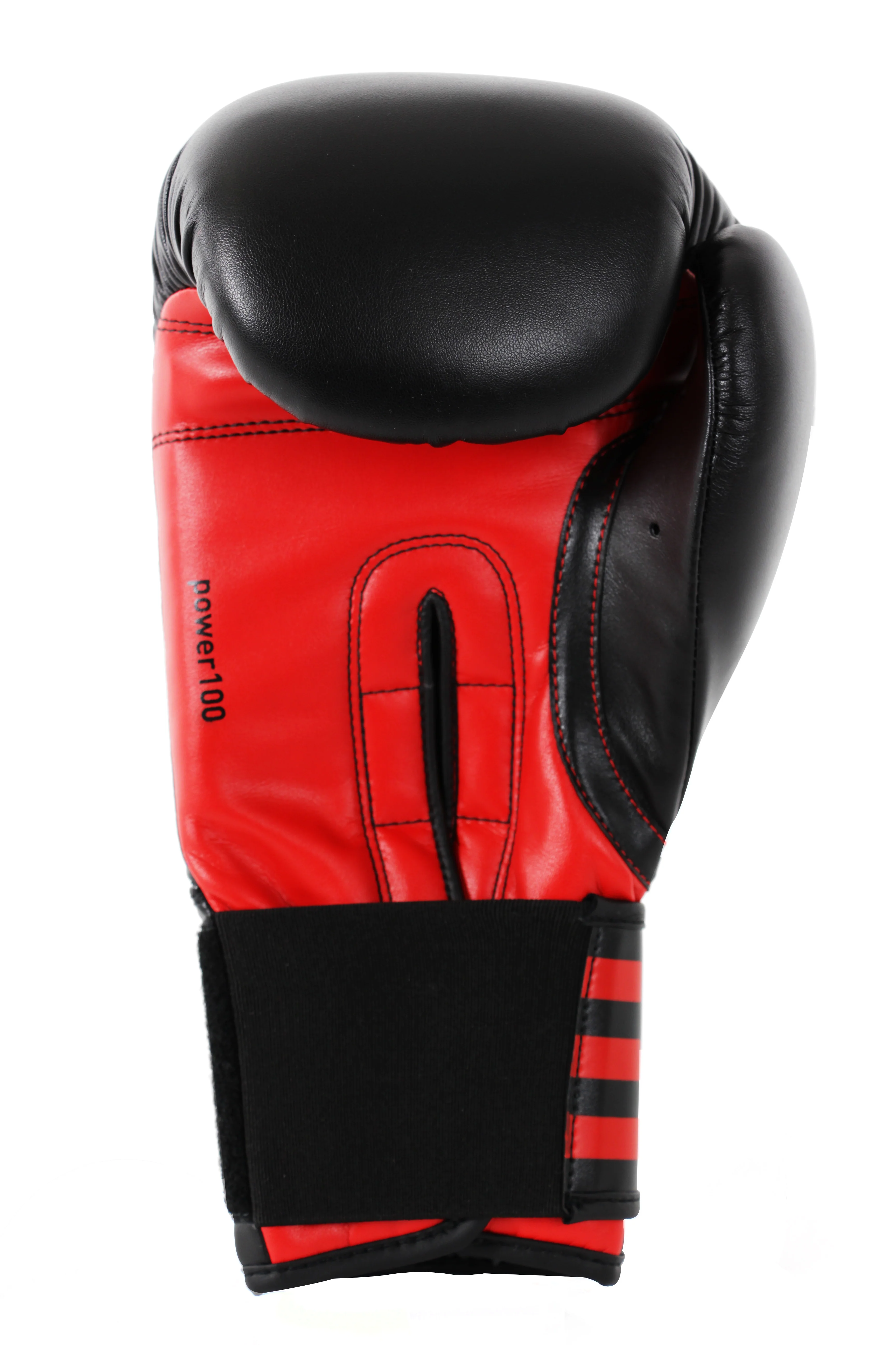 Gants de Boxe Adidas Power 100 - Noir/Rouge - Image 3