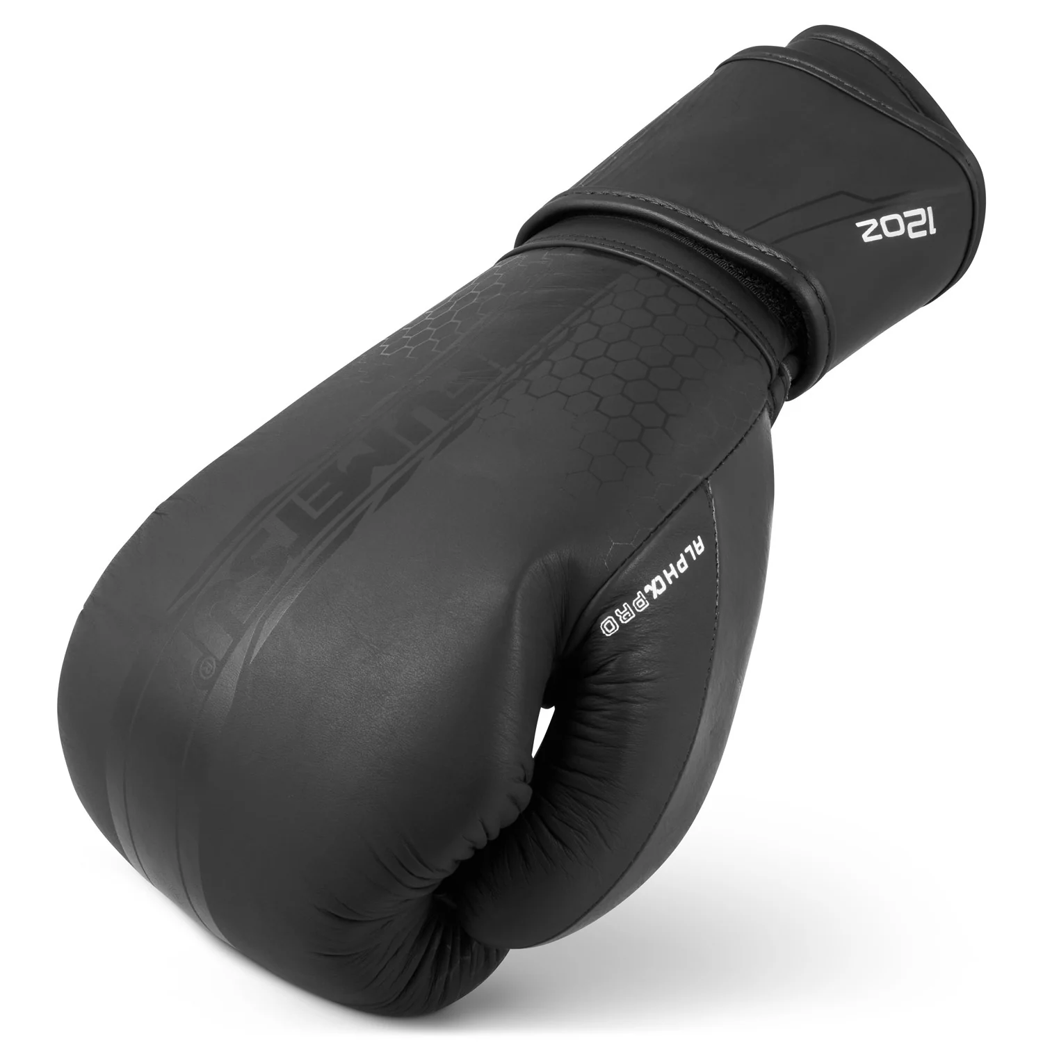 Gants de Boxe Alpha Pro Fumetsu - Noir/Noir - Image 3