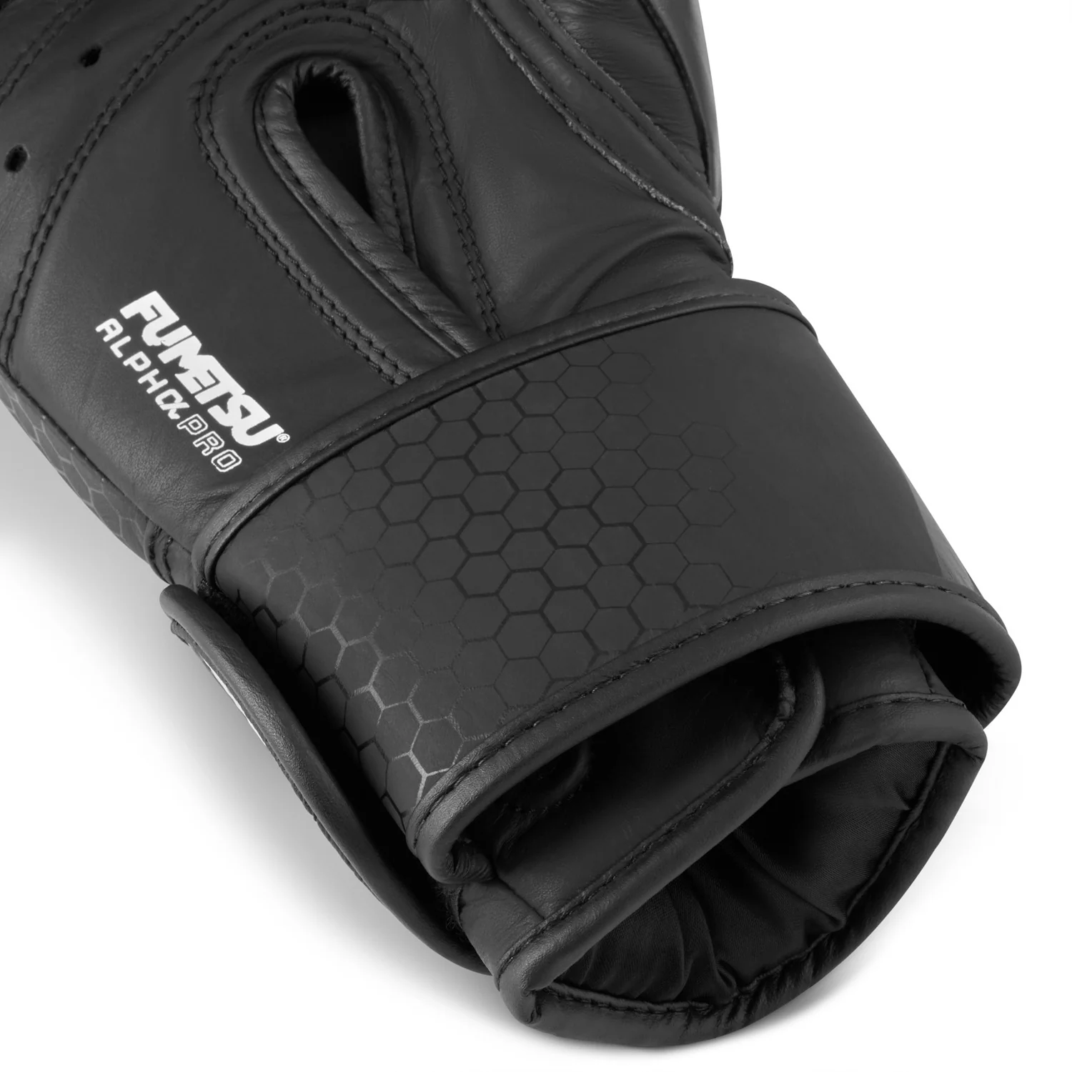 Gants de Boxe Alpha Pro Fumetsu - Noir/Noir - Image 5