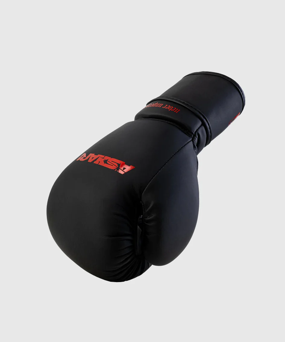 Gants de Boxe Askari Nova - Noir/Rouge - Image 3