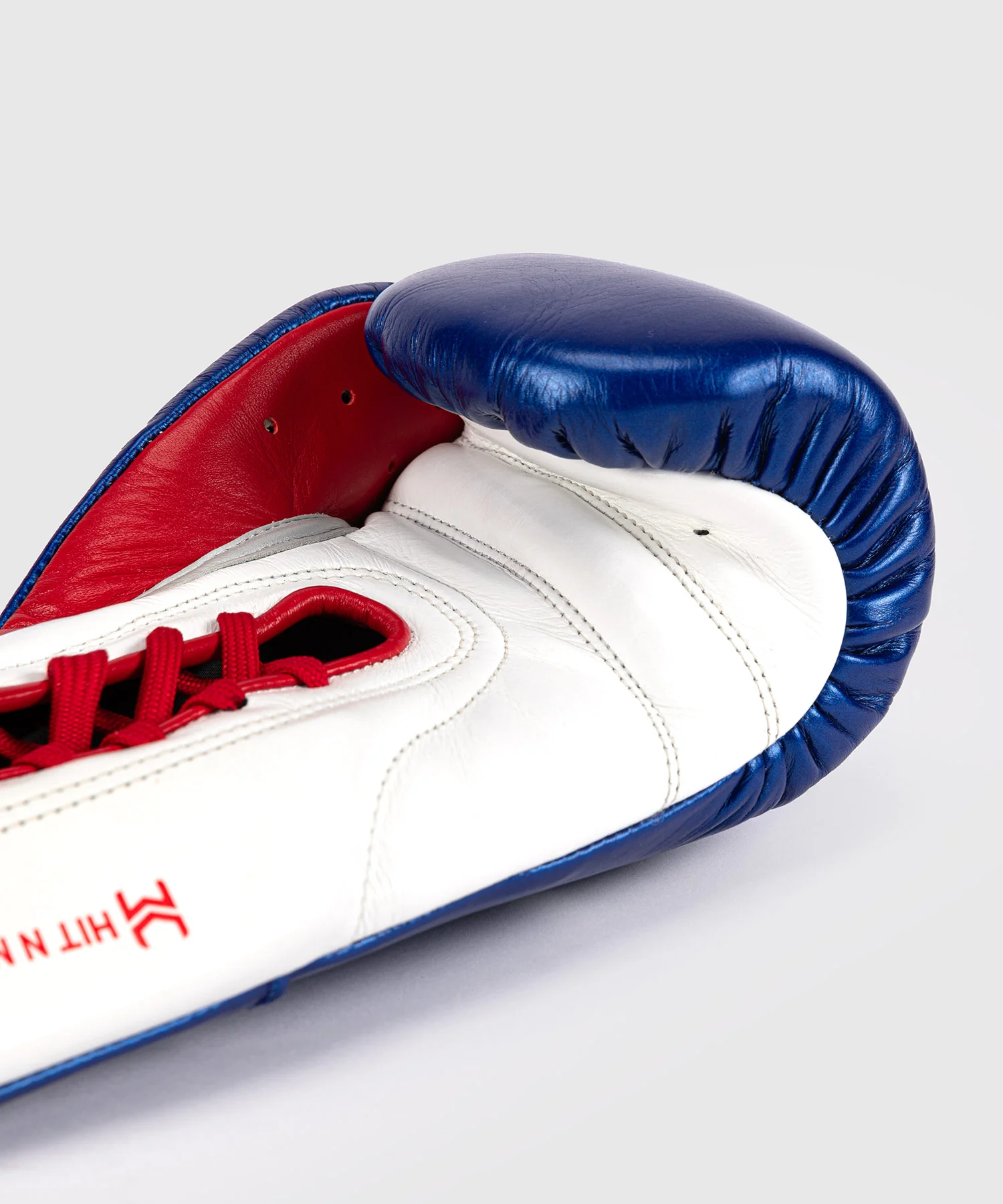 Gants de Boxe Avec Lacets Hit N Move All Day® Pro Agility - Bleu/Blanc/Rouge - Image 4