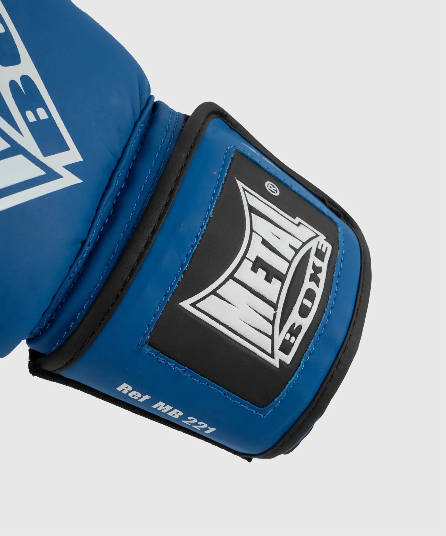 Gants de Boxe Compétition Metal Boxe - Bleu - Image 6