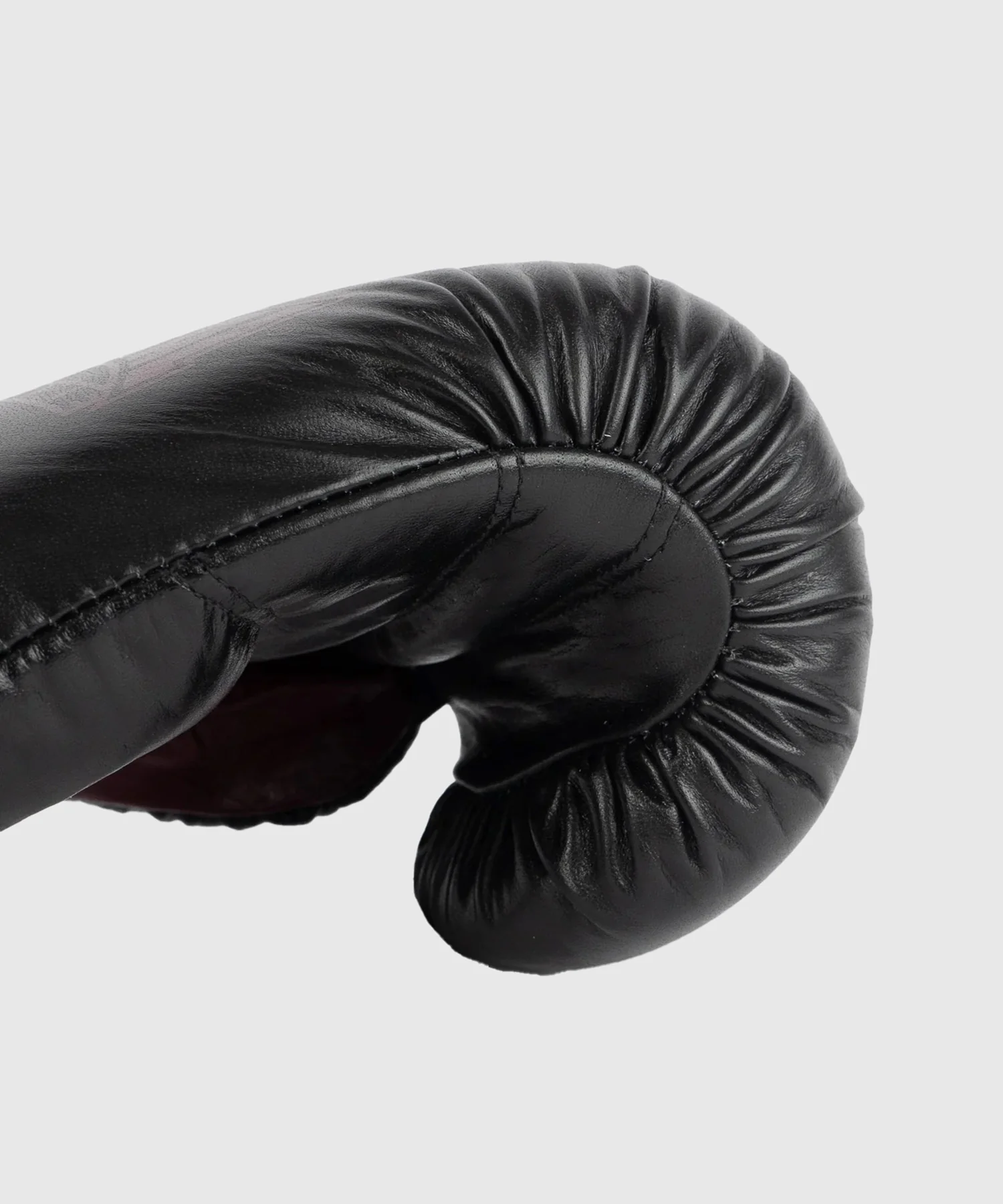 Gants de Metal Boxe Cuir Metal Omega - Noir/Bordeaux - Image 10
