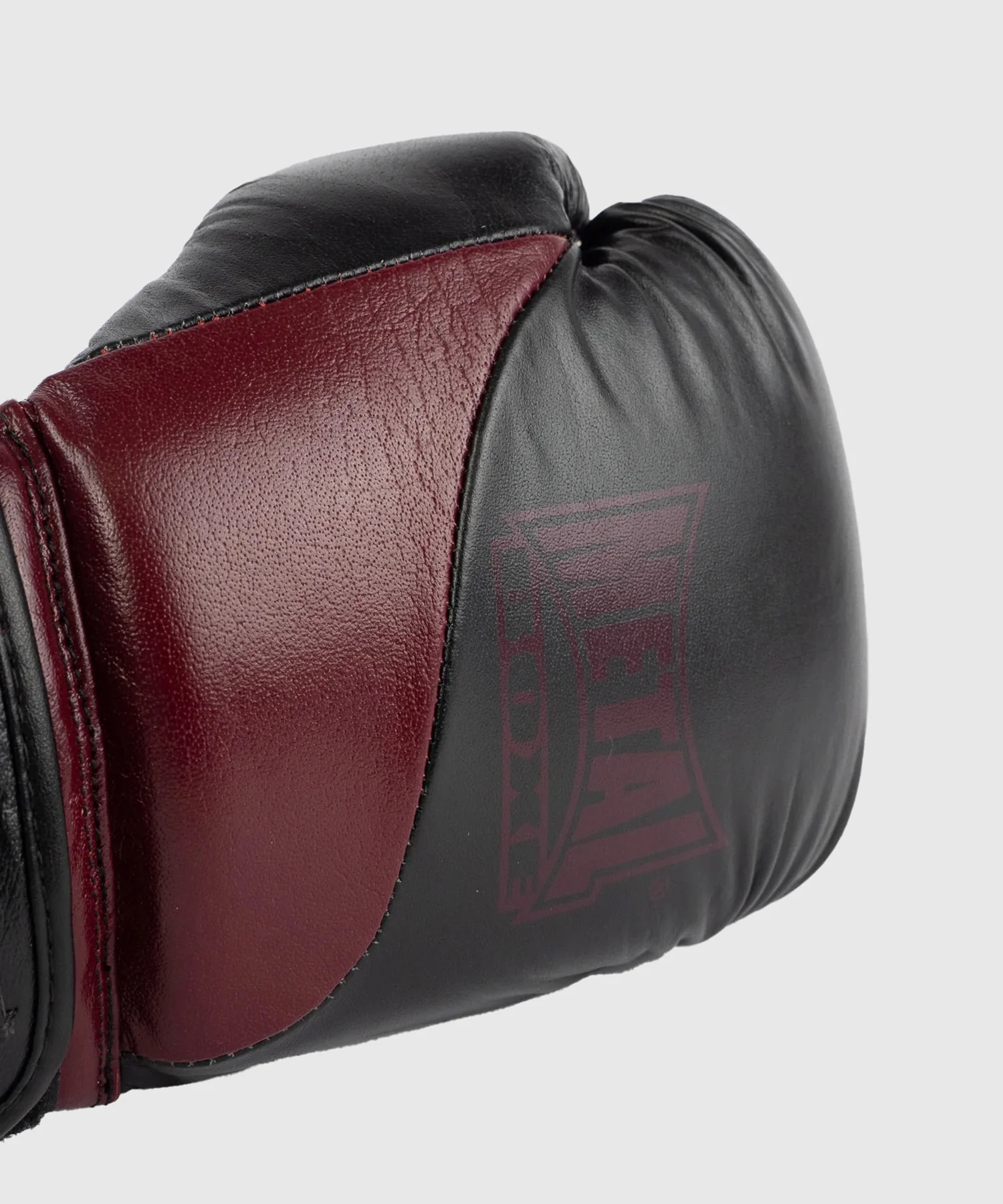 Gants de Metal Boxe Cuir Metal Omega - Noir/Bordeaux - Image 11