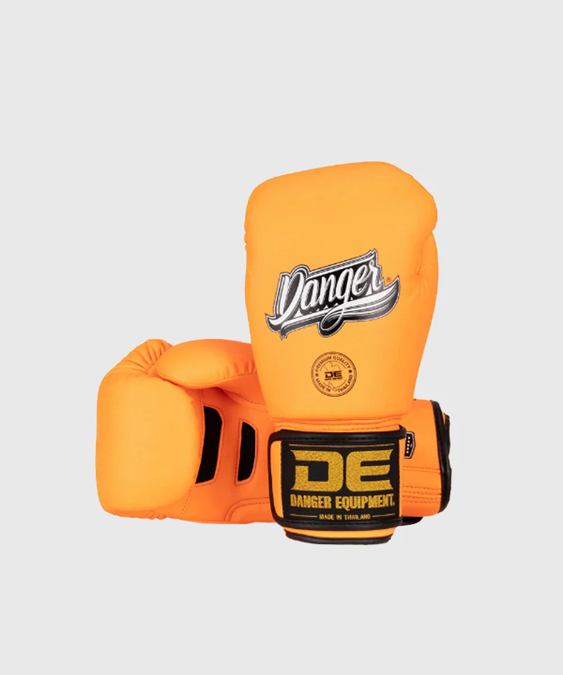 Gants de Boxe Danger Super Max - Orange