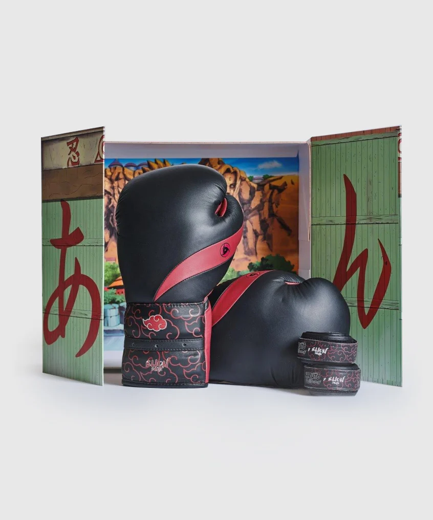 Gants de Boxe Elion X Naruto Shippuden Edition Limitée - Itachi