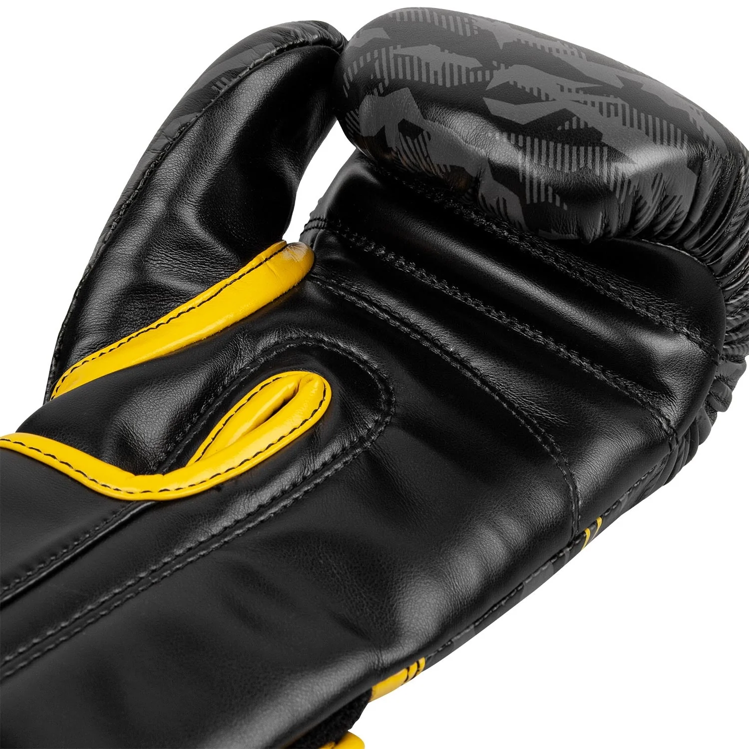 Gants de boxe Enfant Venum Okinawa 2.0 Kids - Noir/Jaune - Image 4