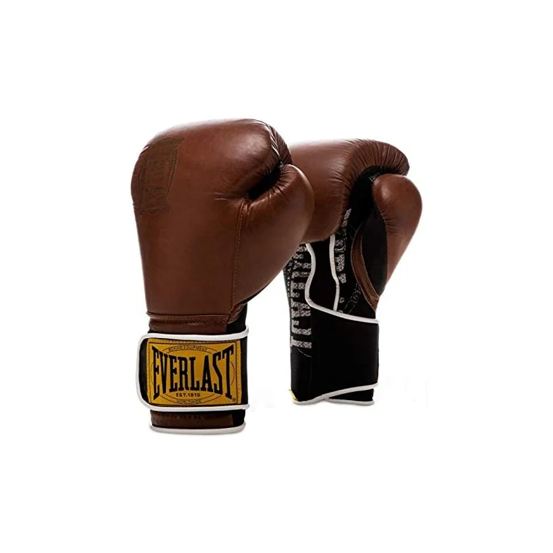 Gants de Boxe Everlast 1910 Training - Marron