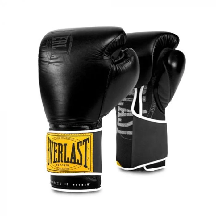 Gants de Boxe Everlast 1910 Training - Noir