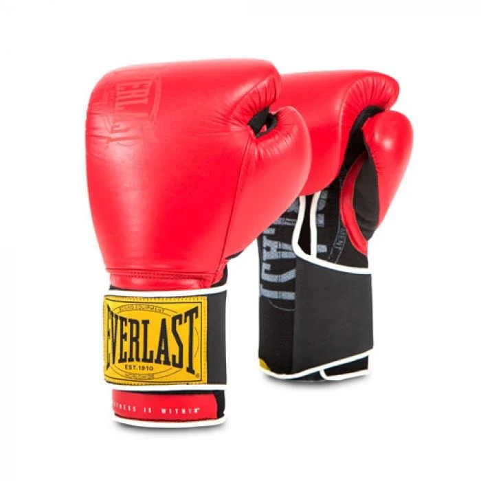 Gants de boxe Everlast 1910 Training - Rouge