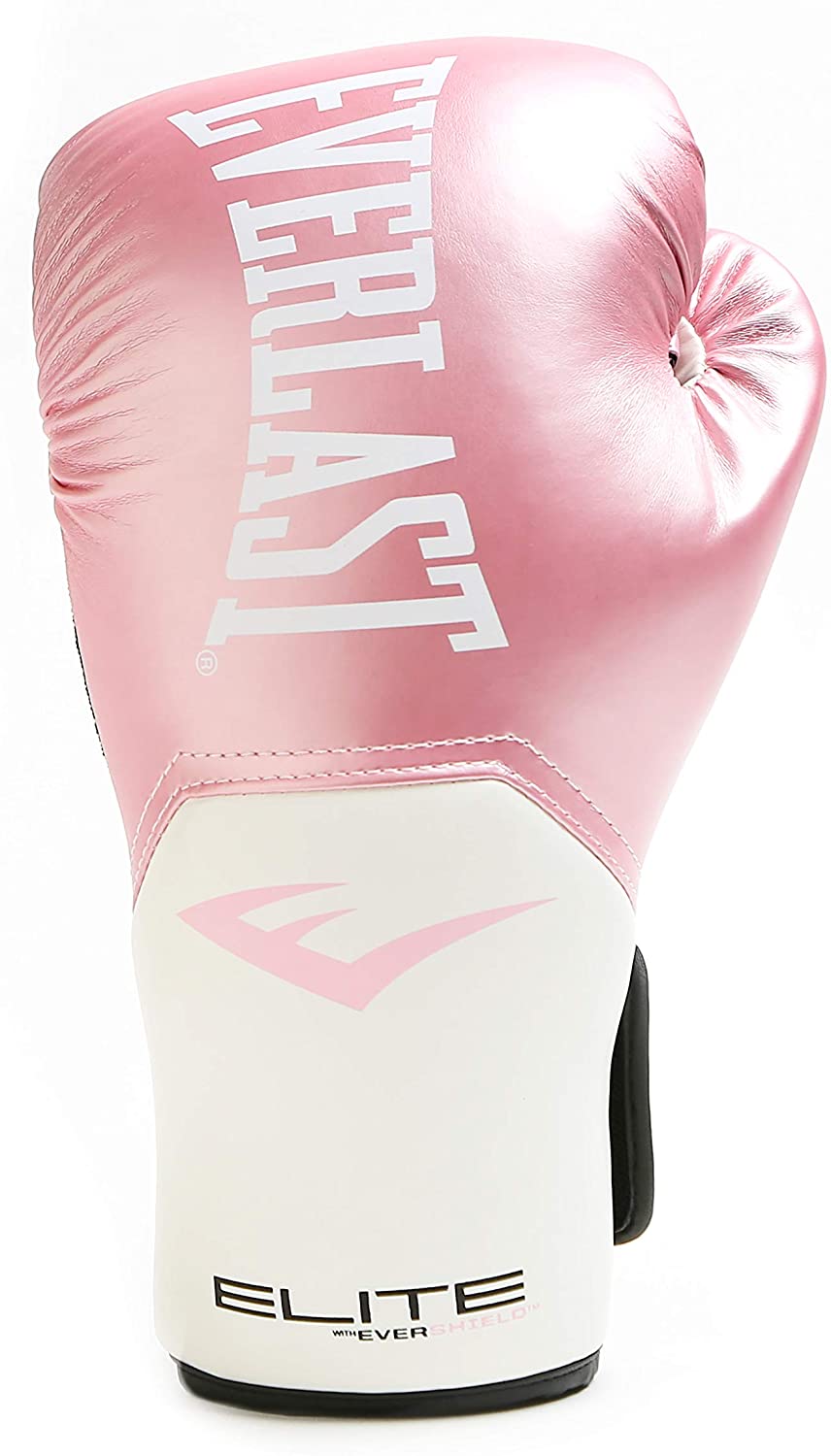 Gants de Boxe Everlast Elite Pro Style Elite - Rose/Blanc - Image 2