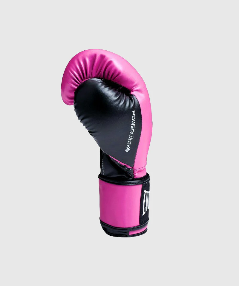 Gants de boxe Everlast Powerlock OG Training - Rose/Noir - Image 2