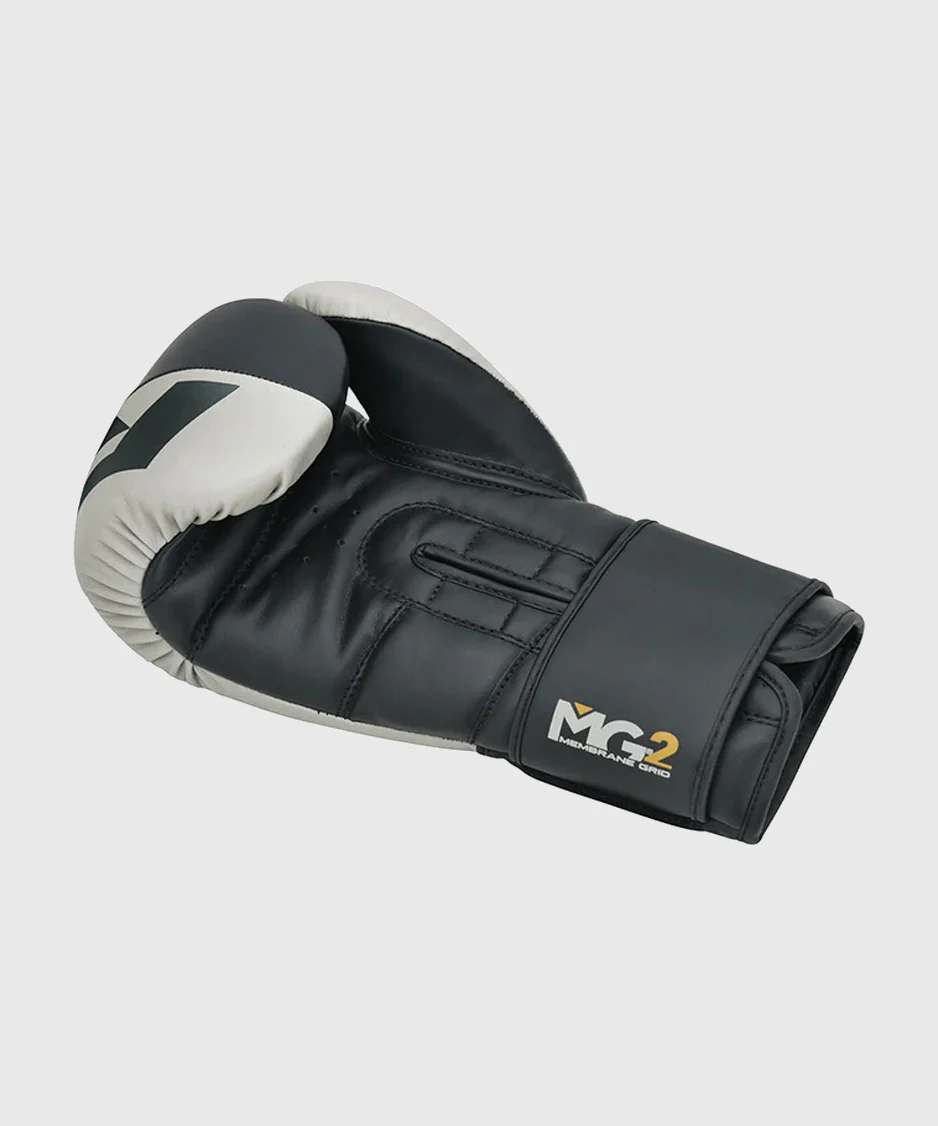 Gants de Boxe F4 Rdx - Gris/Noir - Image 4