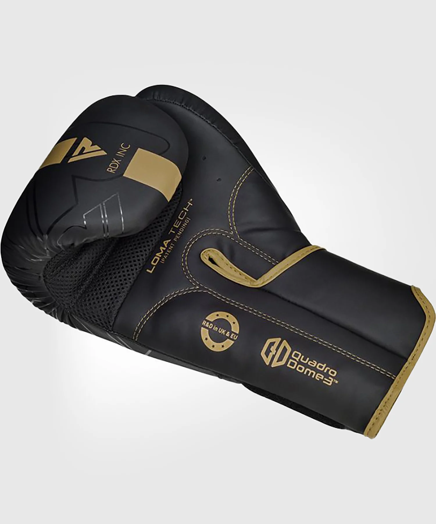Gants de Boxe F6 Kara Rdx - Noir/Or - Image 3