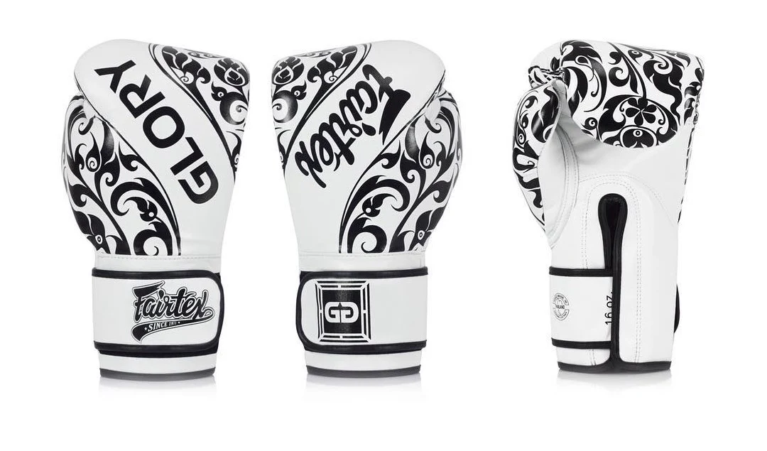 Gants de Boxe Fairtex FXV2 Glory - Blanc - Image 2