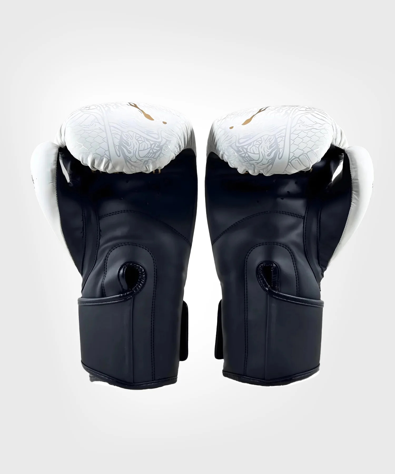 Gants de Boxe Fumetsu Dragon Slayer - Blanc/Or - Image 2