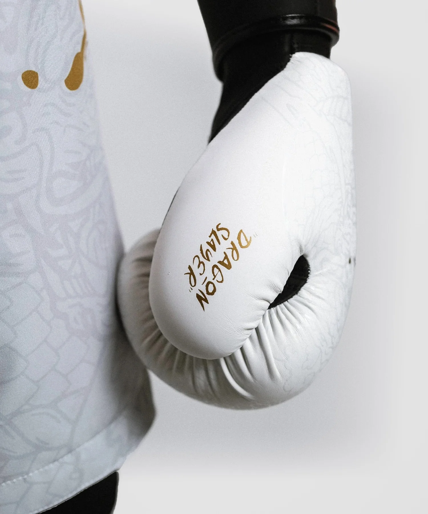 Gants de Boxe Fumetsu Dragon Slayer - Blanc/Or - Image 3