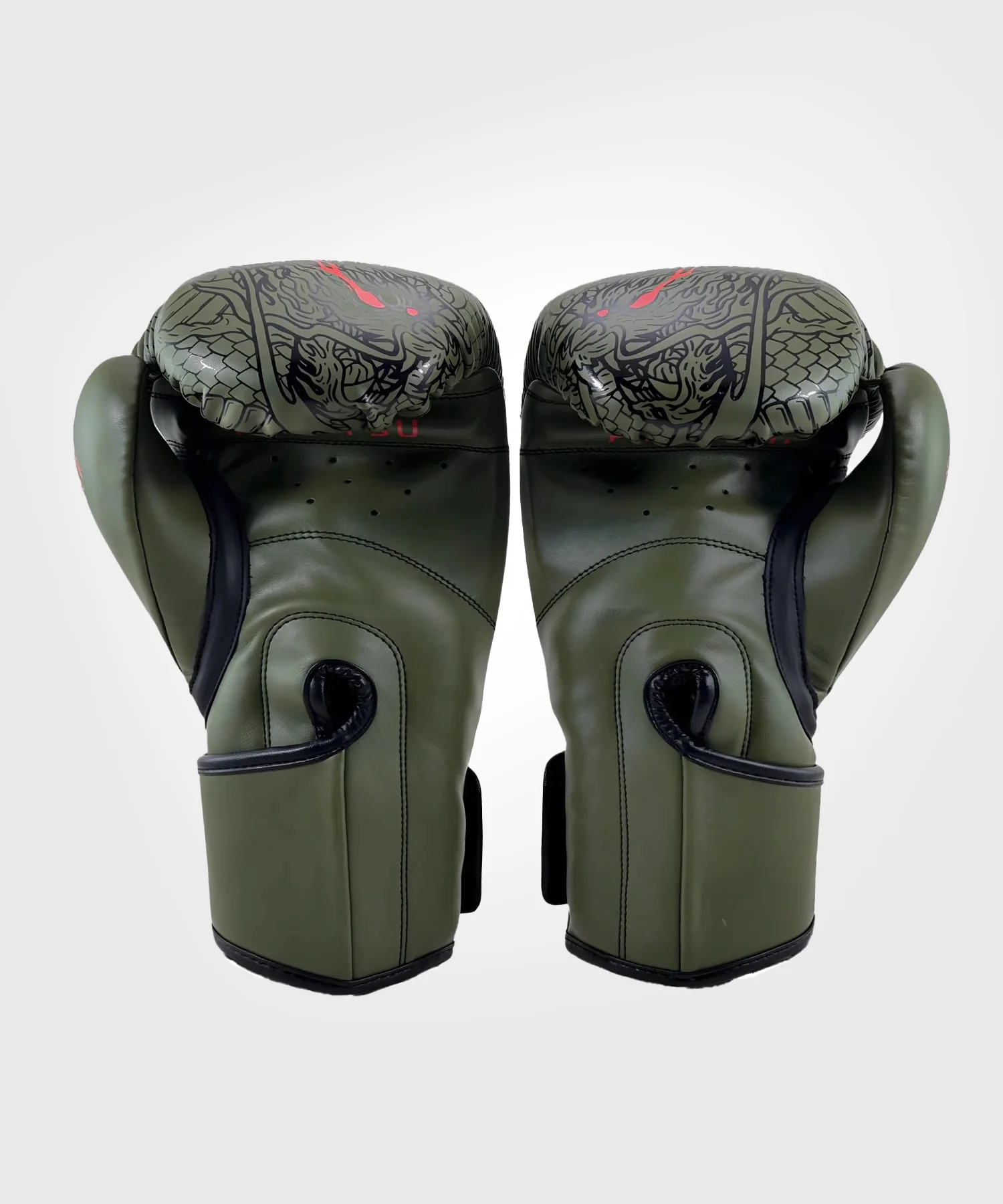 Gants de Boxe Fumetsu Dragon Slayer - Kaki/Orange - Image 2