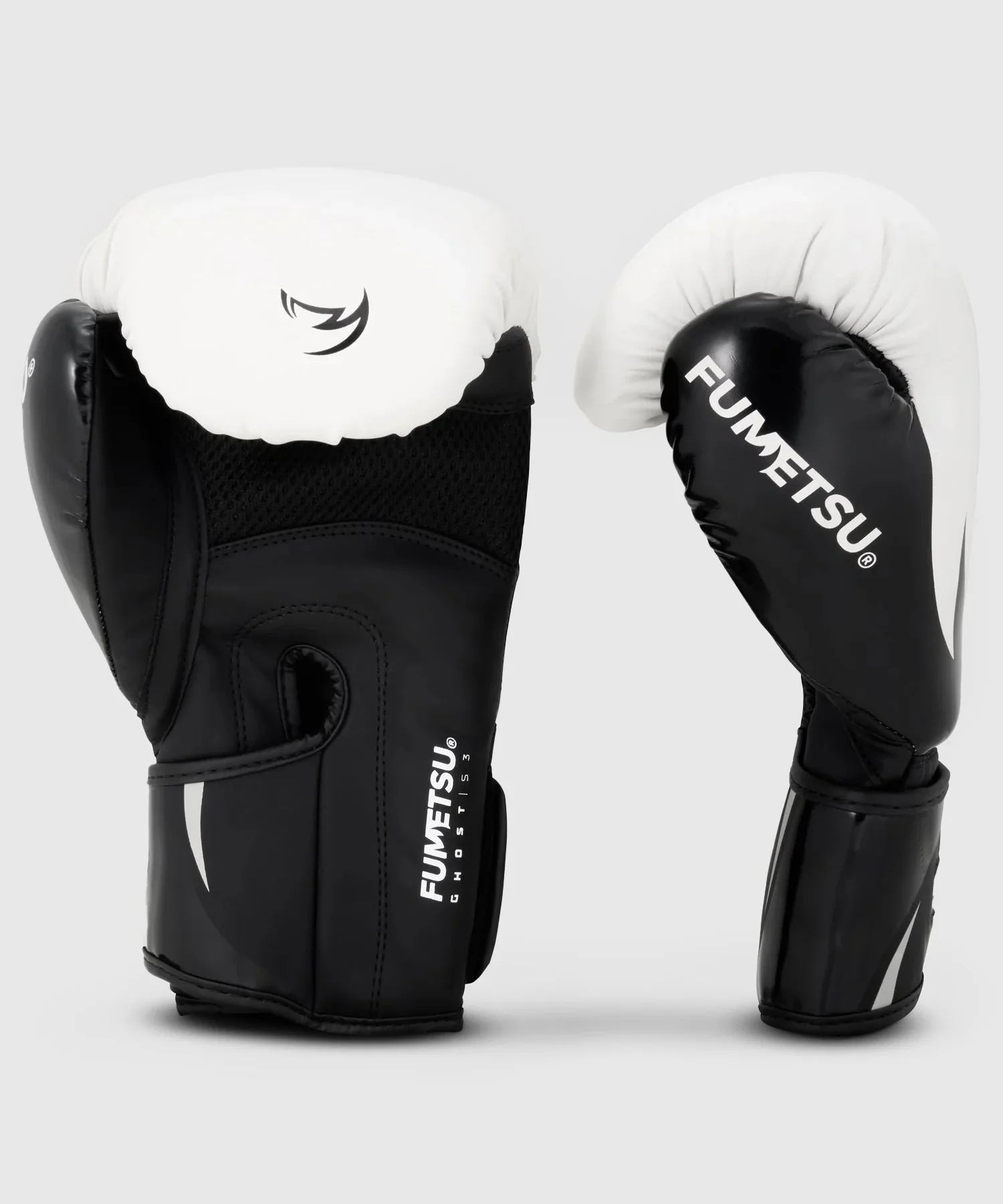 Gants de Boxe Fumetsu Ghost S3 - Blanc/Noir/Gris - Image 2