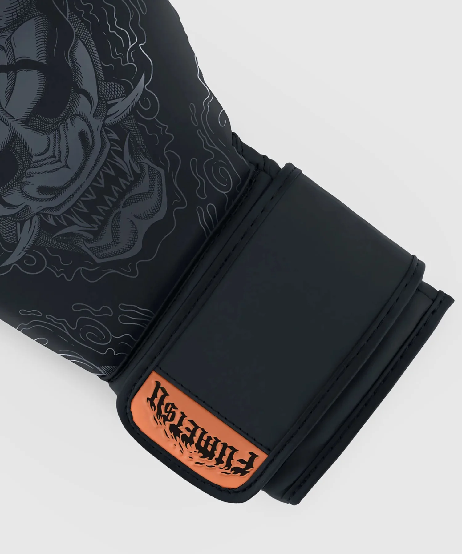 Gants de Boxe Fumetsu Oni - Noir/Gris/Bronze - Image 3