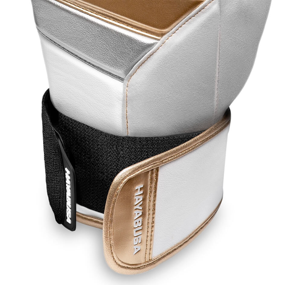 Gants de Boxe Hayabusa T3 - Blanc/Or - Image 4