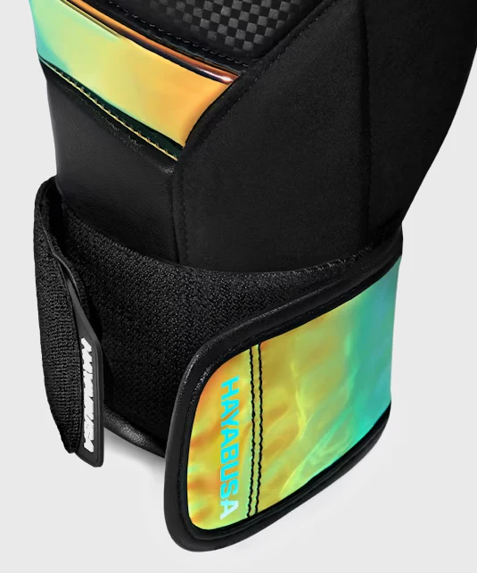 Gants De Boxe Hayabusa T3 - Noir/Or Irisé - Image 2