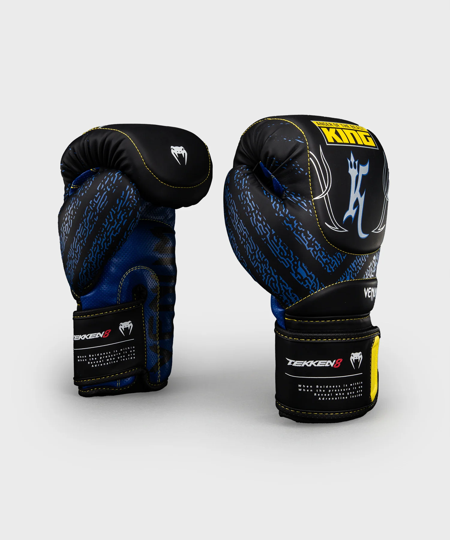 Gants de Boxe King Venum x TEKKEN 8 - Noir/Jaune - Image 2