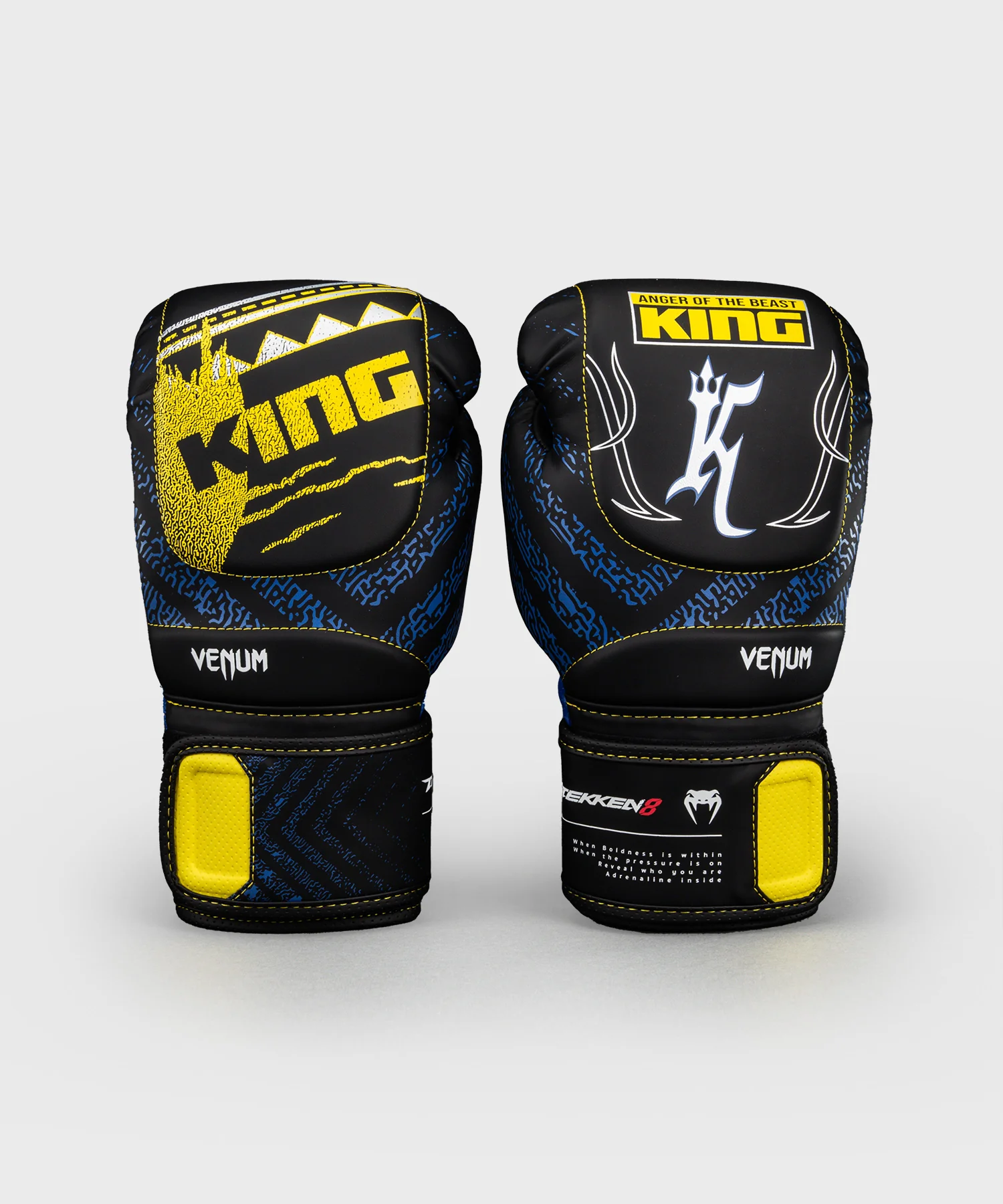 Gants de Boxe King Venum x TEKKEN 8 - Noir/Jaune - Image 3