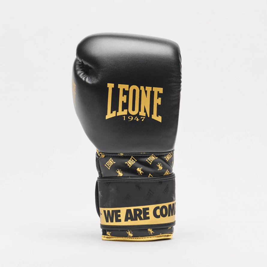 Gants de Boxe Leone DNA - Noir/Or - Image 2