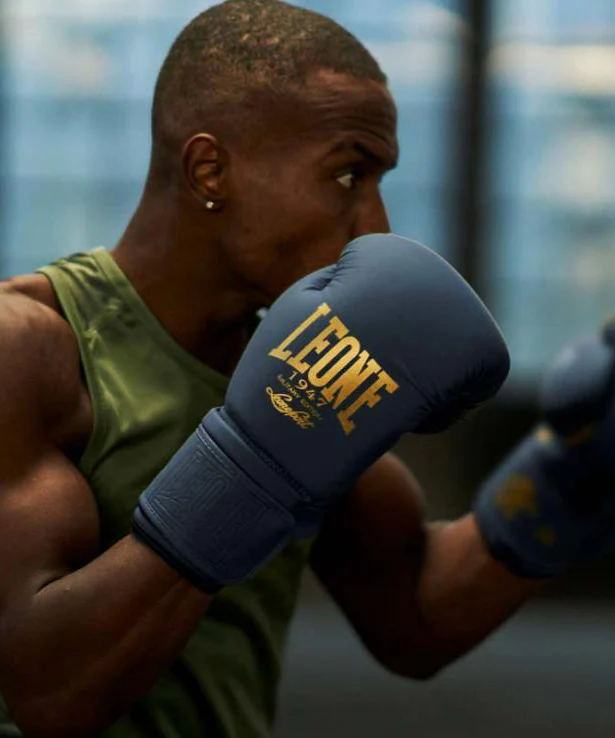 Gants de Boxe Leone Gn059x - Bleu - Image 5
