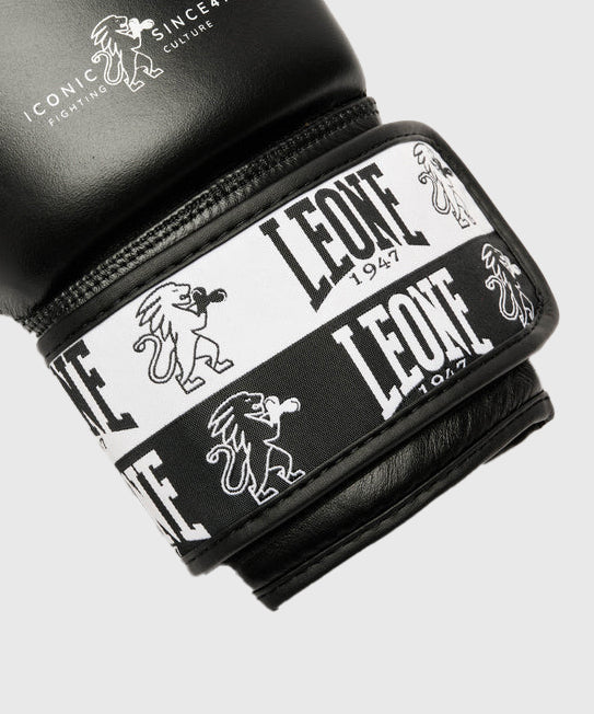 Gants de Boxe Leone Iconic - Noir - Image 2