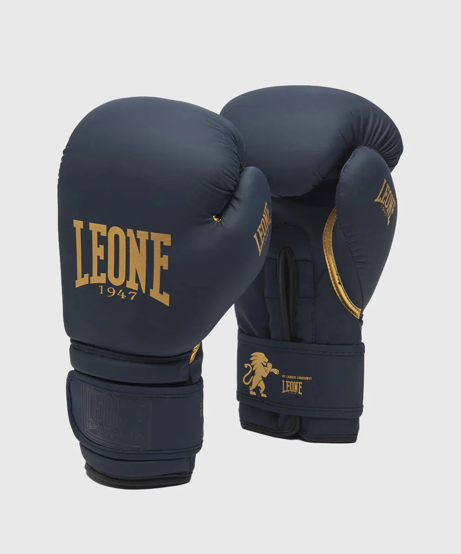 Gants de Boxe Leone Idol - Bleu/Or
