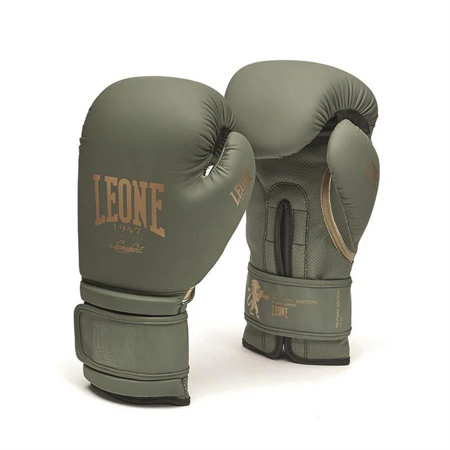Gants de Boxe Leone Military Edition - Vert