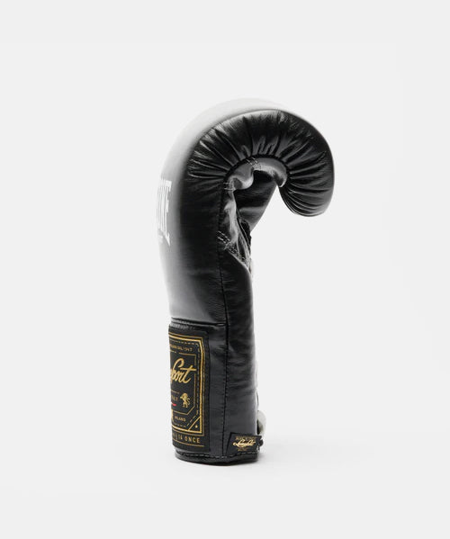 Gants de Boxe Leone Orlando Classico Lacets - Noir - Image 3