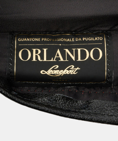 Gants de Boxe Leone Orlando Classico Lacets - Noir - Image 4