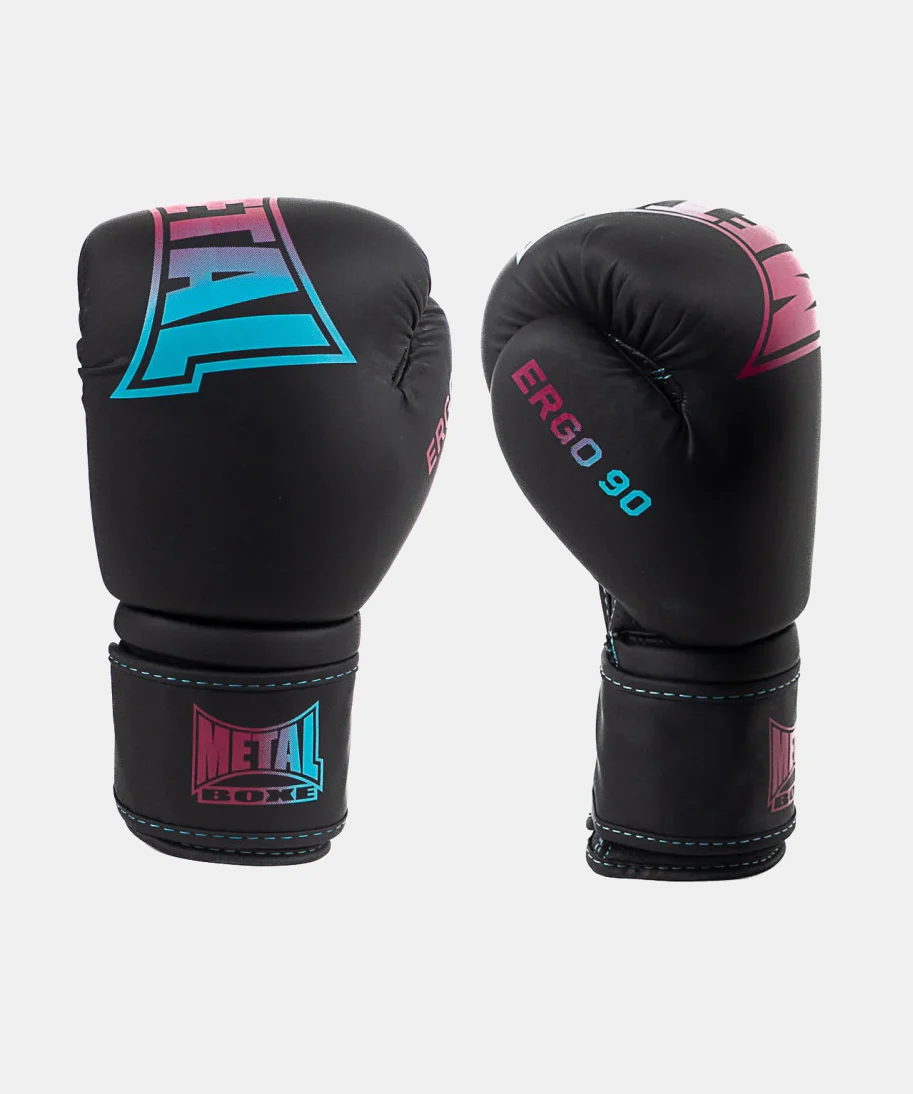Gants de Boxe Metal Boxe Ergo 90 Vice - Noir - Image 2