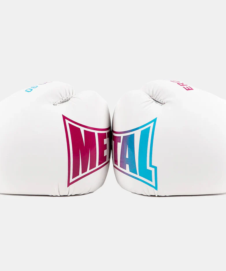 Gants de Boxe Metal Boxe Ergo 90 Vice - Blanc