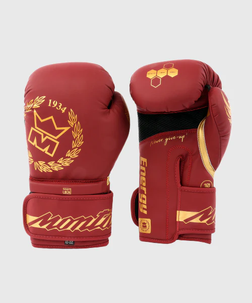 Gants de Boxe Montana Energy Legend - Rouge/Or