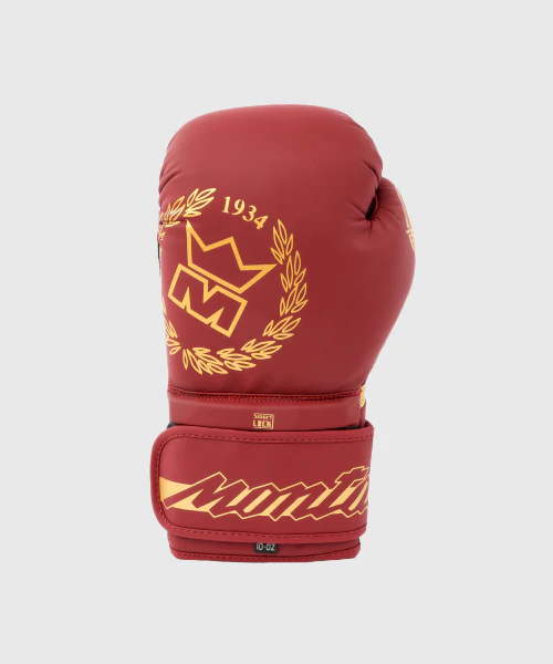 Gants de Boxe Montana Energy Legend - Rouge/Or - Image 2