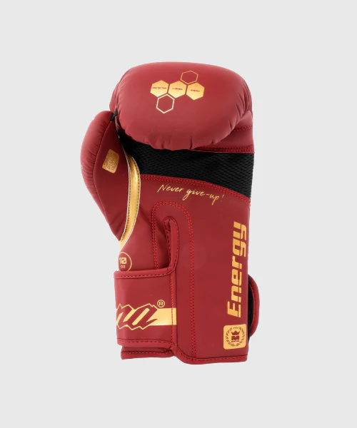 Gants de Boxe Montana Energy Legend - Rouge/Or - Image 4