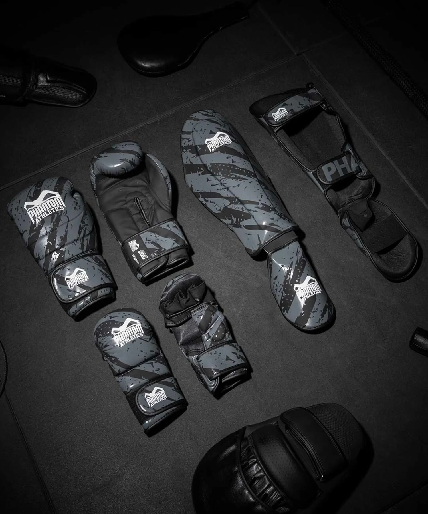 Gants de Boxe Phantom Athletics Evo Camo Tiger - Gris - Image 4