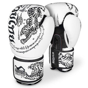 Gants de Boxe Short de Muay Thai Phantom Athletics - Blanc
