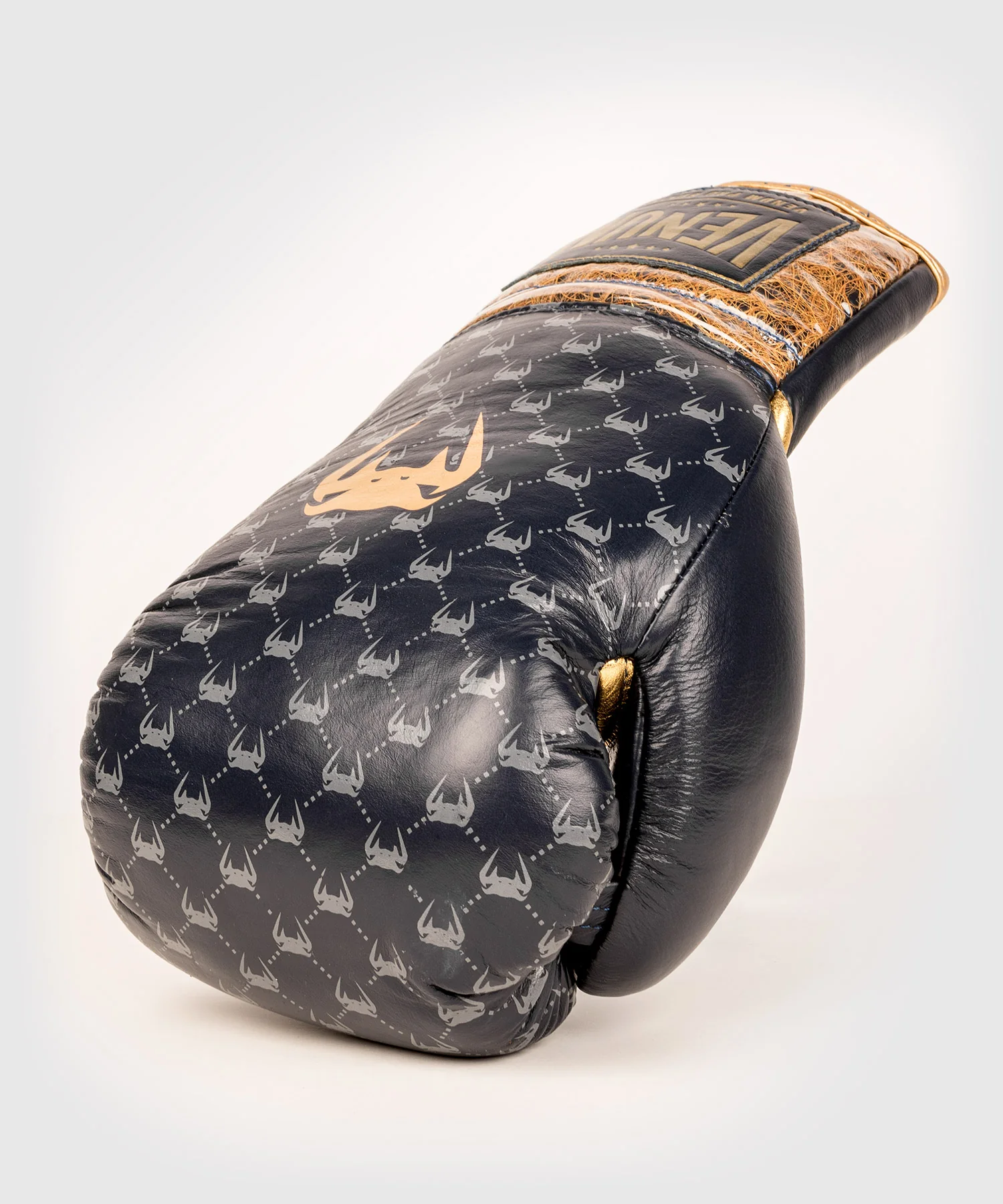 Gants de Boxe Pro avec Lacets Venum Coco Monogram - Bleu Ardoise - Image 3