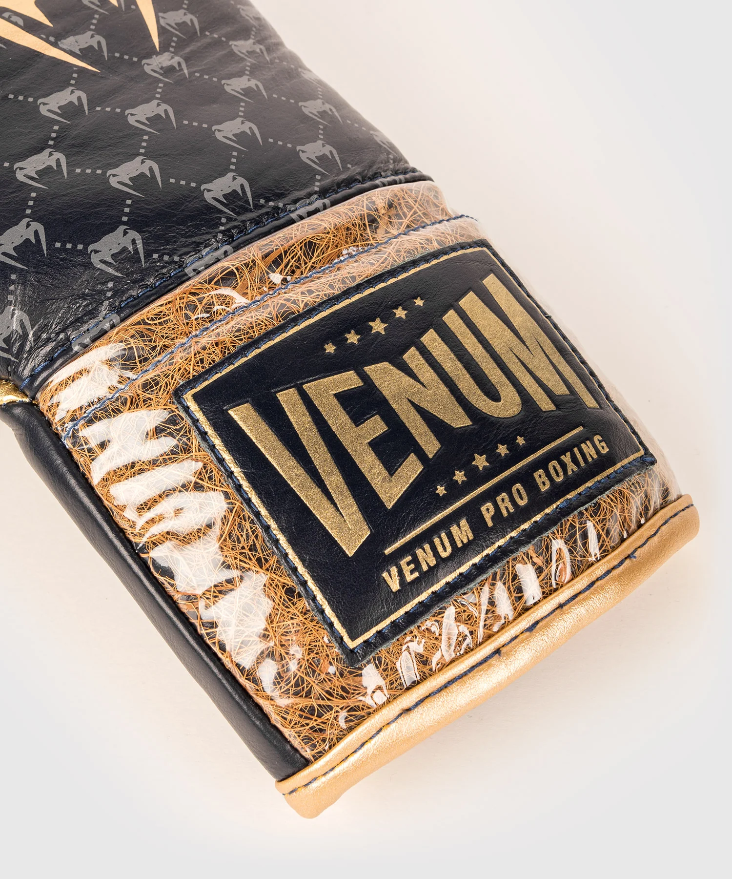 Gants de Boxe Pro avec Lacets Venum Coco Monogram - Bleu Ardoise - Image 4