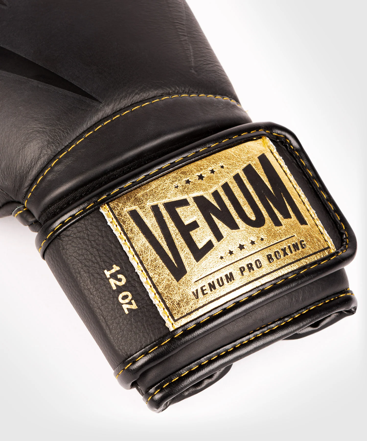 Gants de boxe pro Venum Giant 2.0 - Velcro - Noir/Noir-Or - Image 3