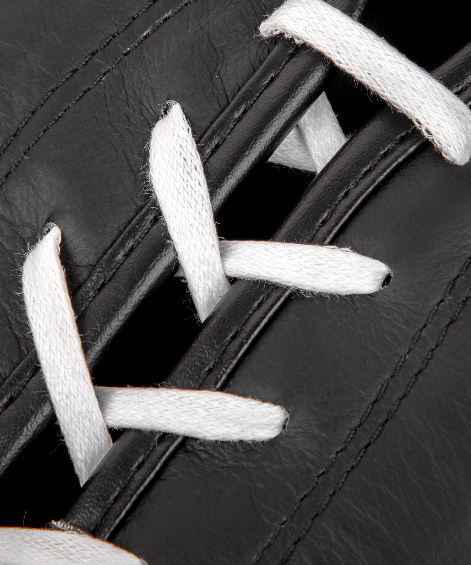 Gants de boxe Venum Hammer Pro avec lacets - Noir/Blanc - Image 6